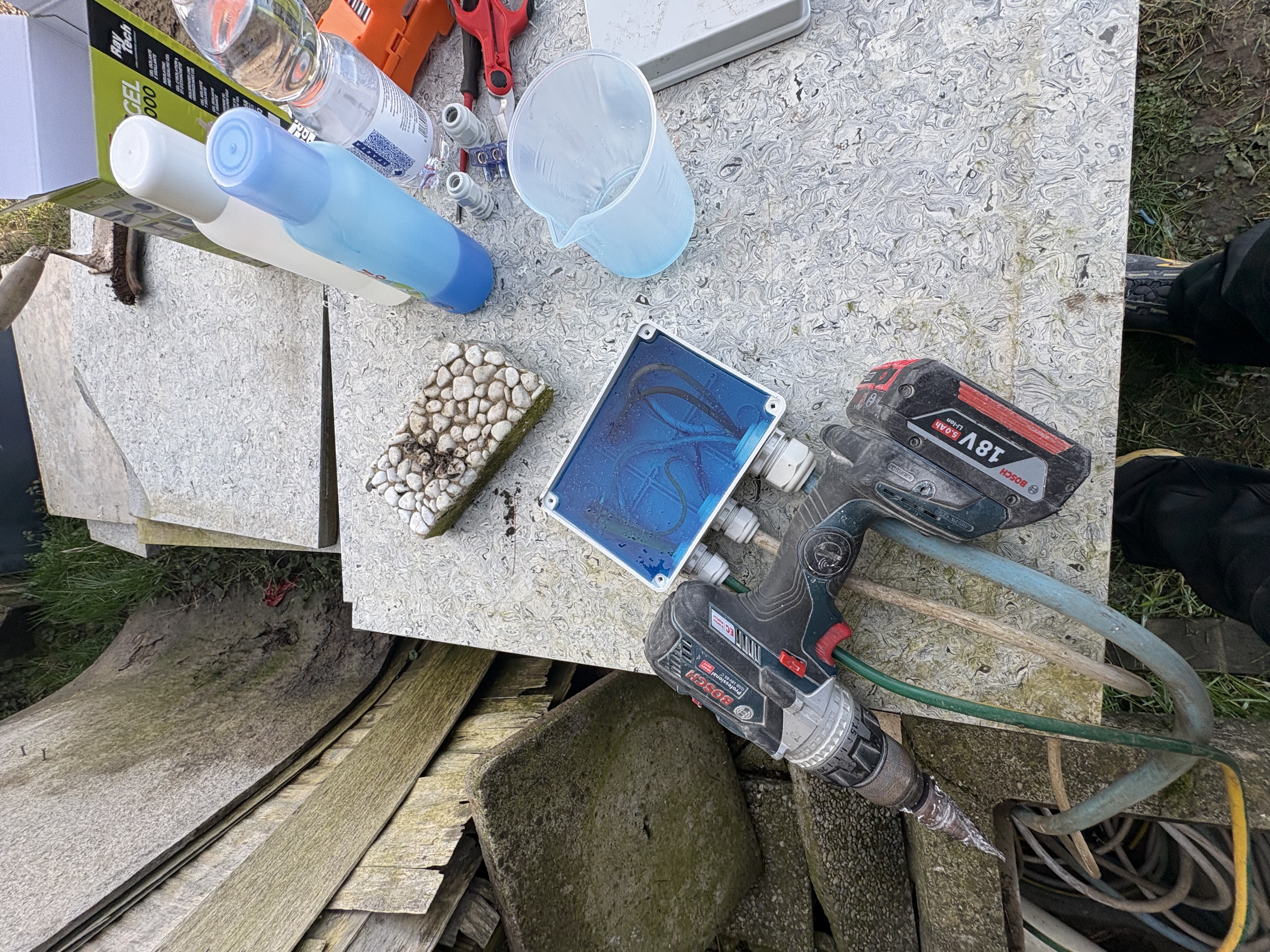 Lavoro su cantiere elettrico